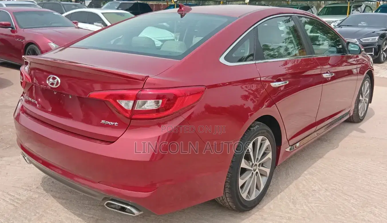 Hyundai Sonata Sport 2.0T 4dr Sedan (2.0L 4cyl Turbo 6A) 2015 Red