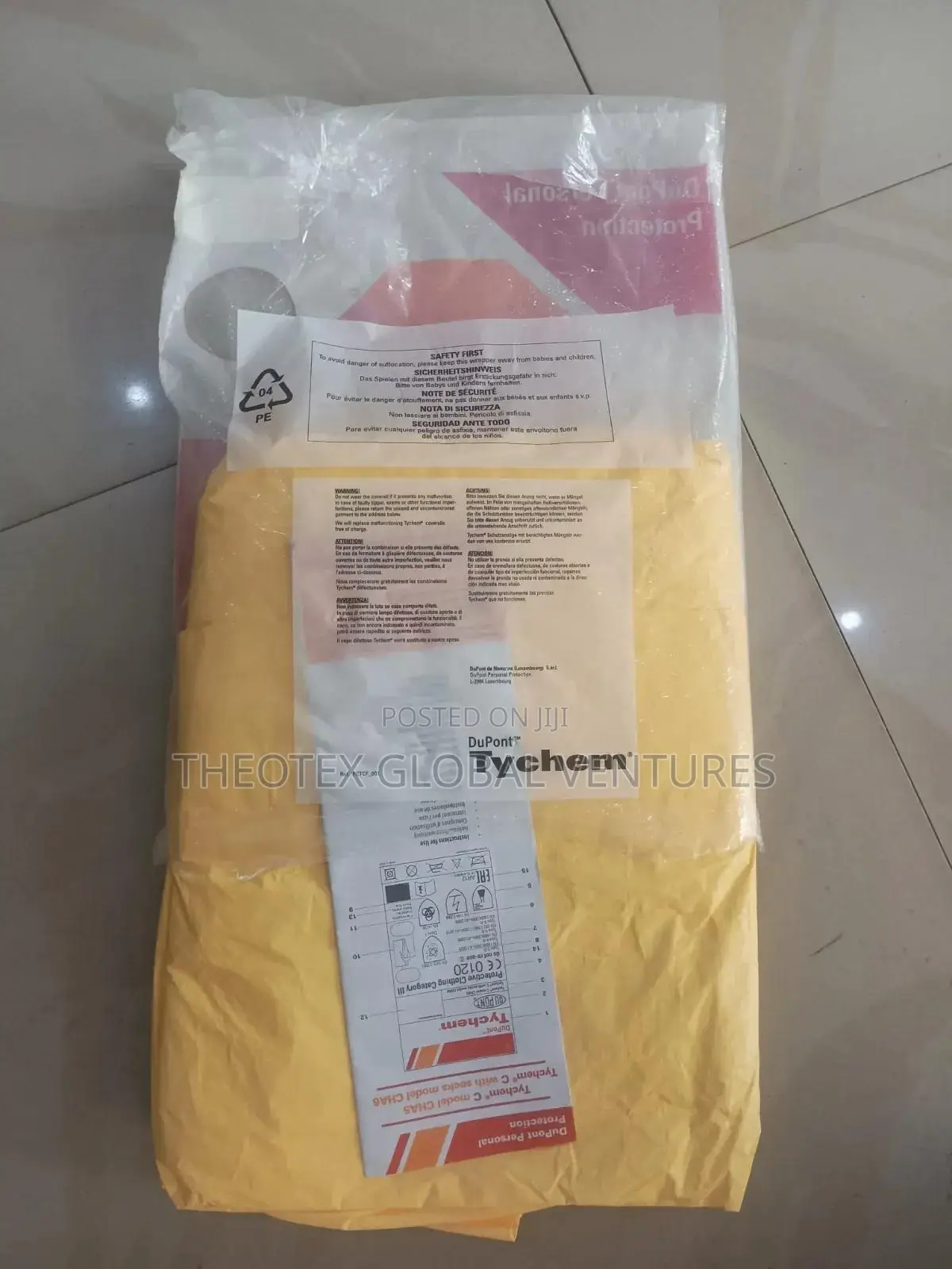 Tychem Chemical Suit