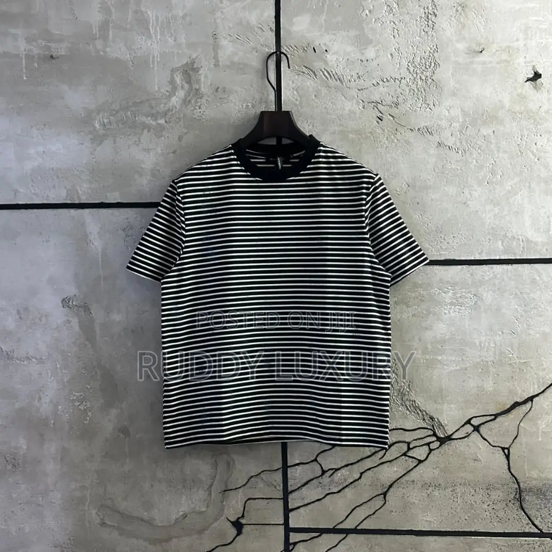 Luxury Stripe Compression Tees