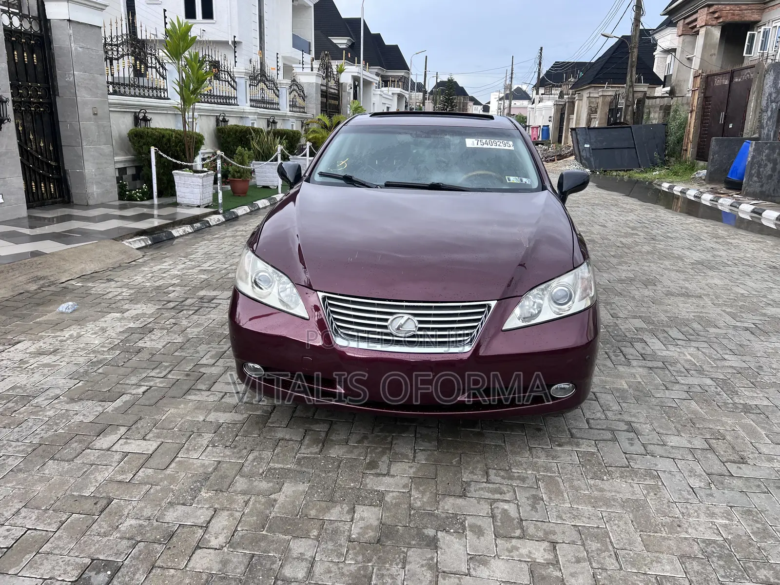 Lexus ES 350 2008 Red