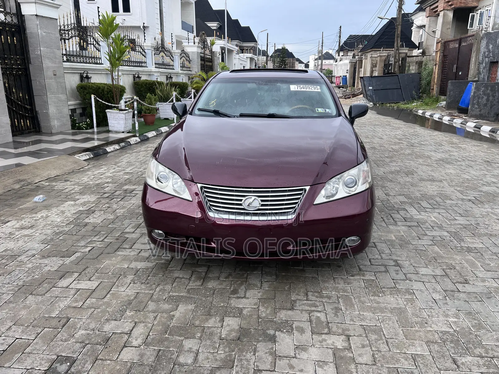 Lexus ES 350 2008 Red