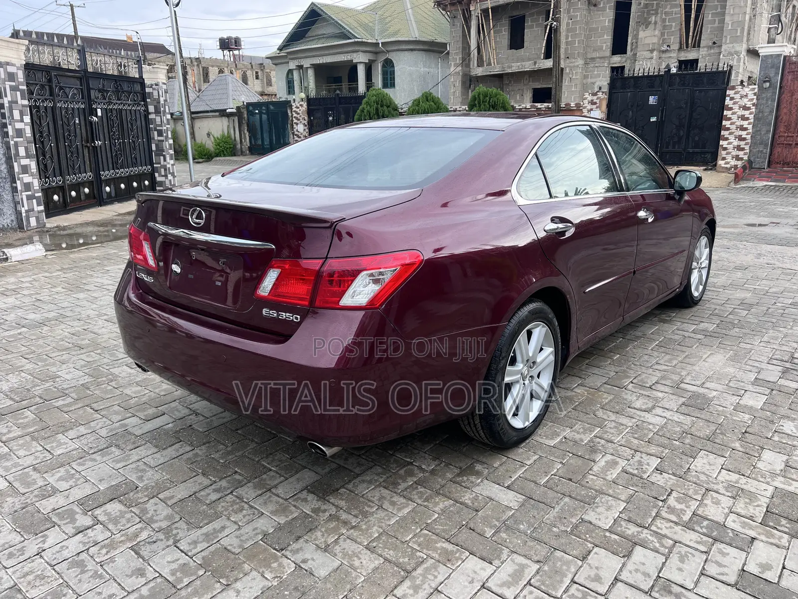 Lexus ES 350 2008 Red