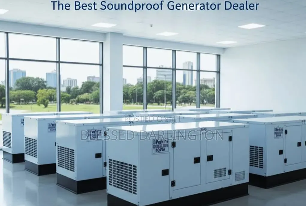 100% Copper Perkins Soundproof Diesel Generator