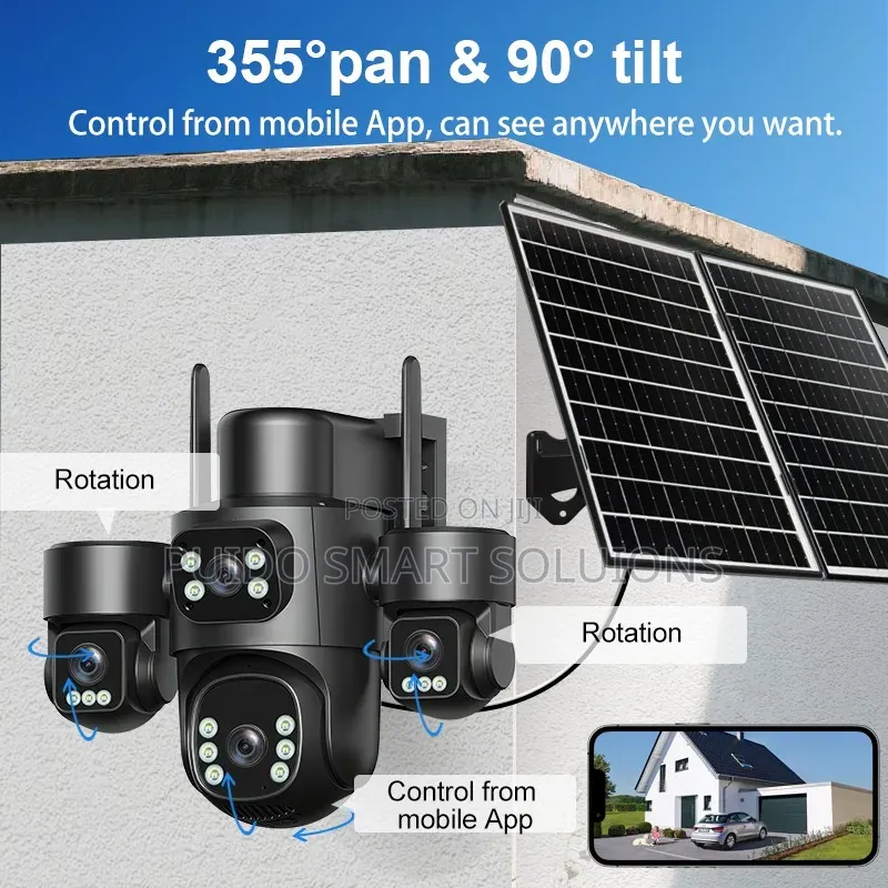 Ptz Four Lens Camera