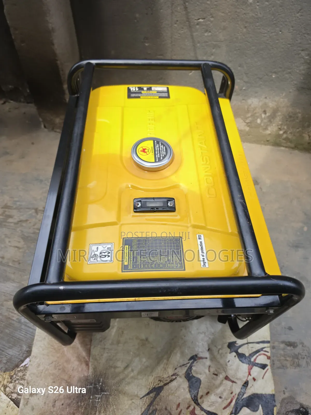 Elepaq Constant 4.5 Kva Generator Sv6800e2