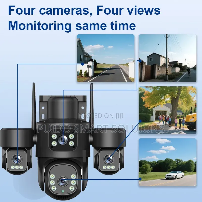 Ptz Four Lens Camera