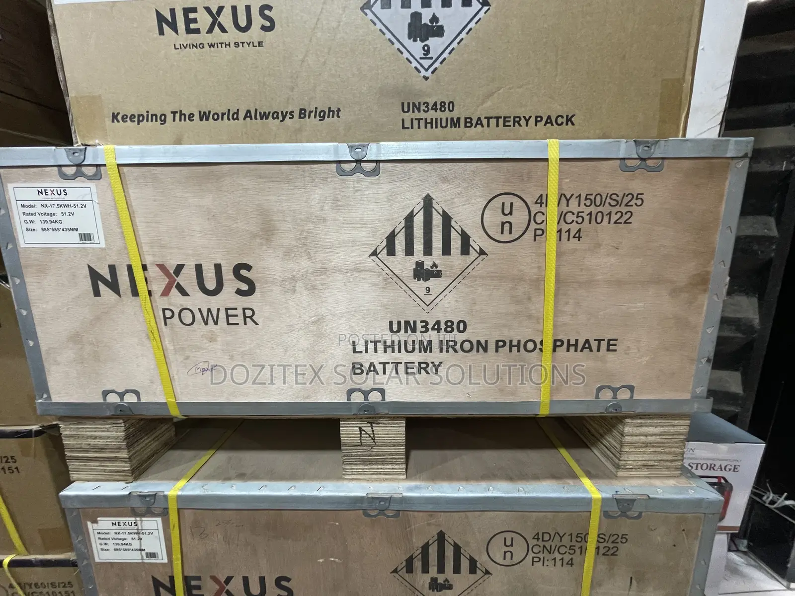 17.5kw/48v Nexus Lithium Battery