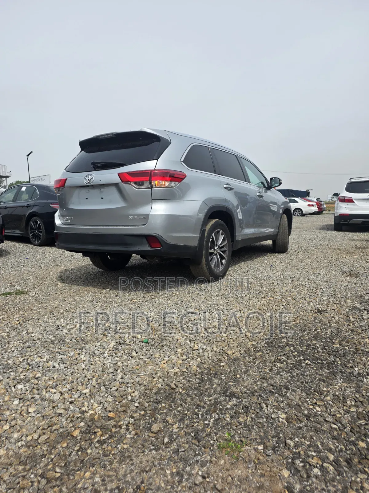 Toyota Highlander XLE 2019 Silver