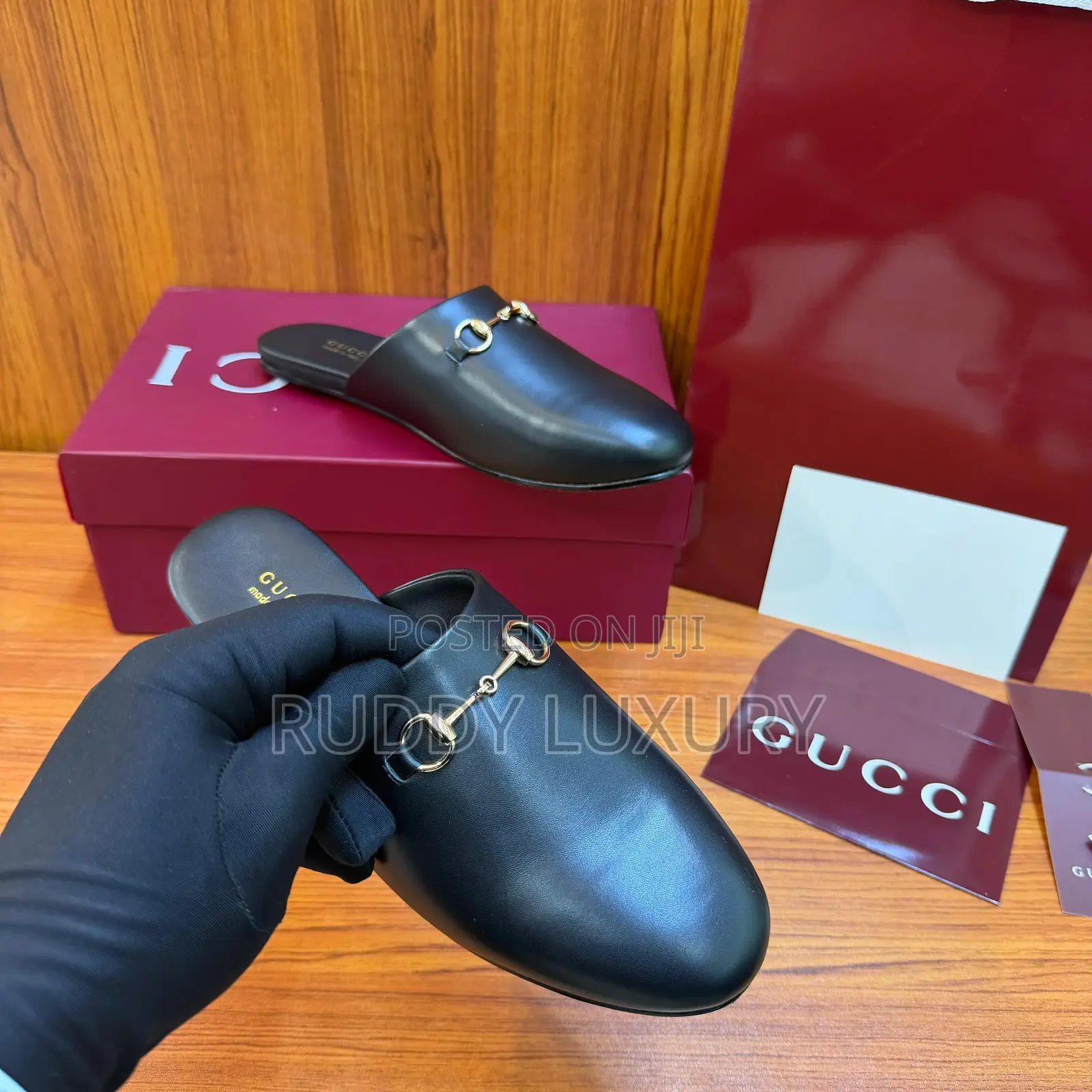 Luxury Gucci Horsebit Mules.