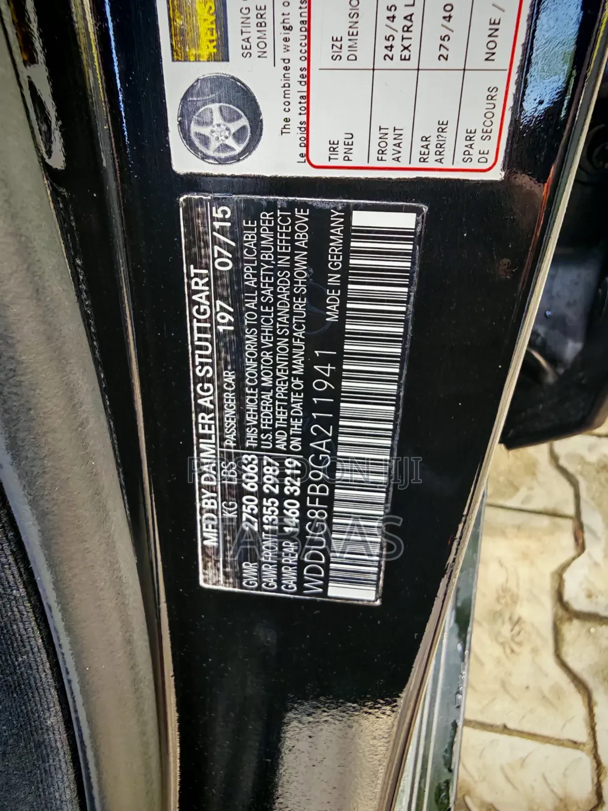 Mercedes-Benz S-Class S 550 4MATIC 2016 Black