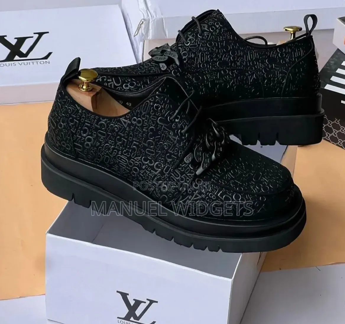 Louis Vuitton Corporate Shoes – Premium Quality
