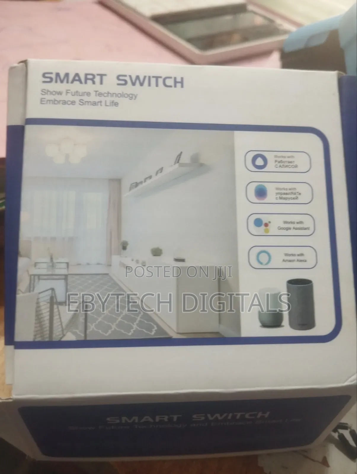 Wifi Tuya Smart Switch 3 Gang Wifi Wall Light Switch