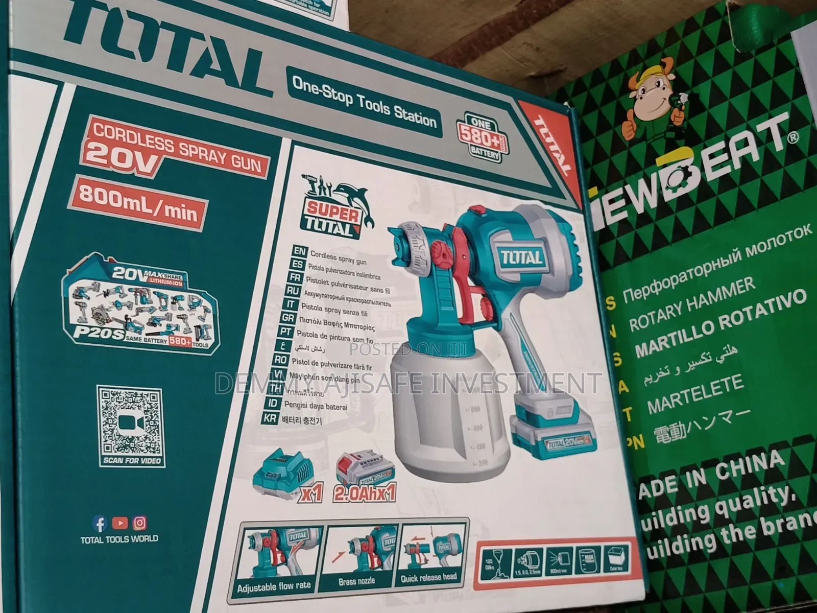 Total Cordless Spray Gun 20v