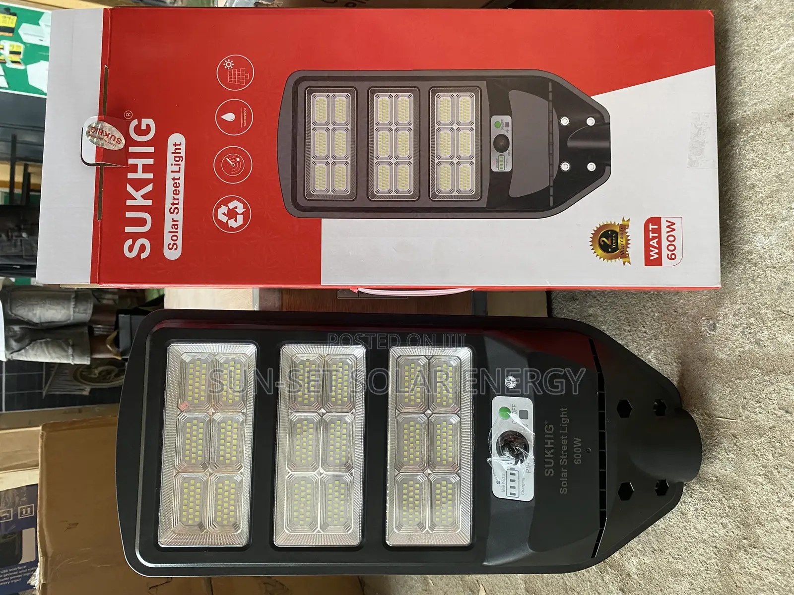 Sunkhig Street Light 600w With 2yrs Warranty