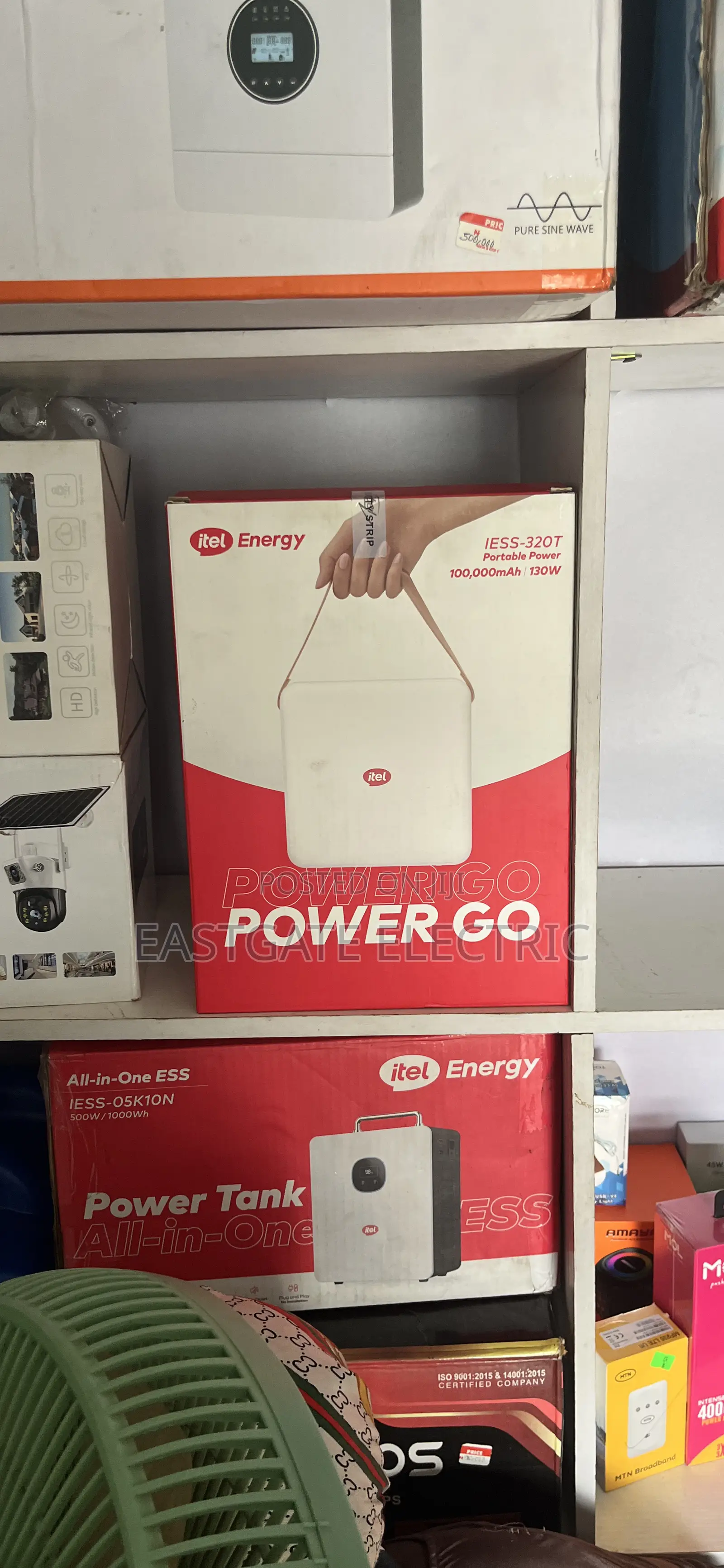 Itel Power Go 100,000mah 130w Power Bank (Ess-320t)