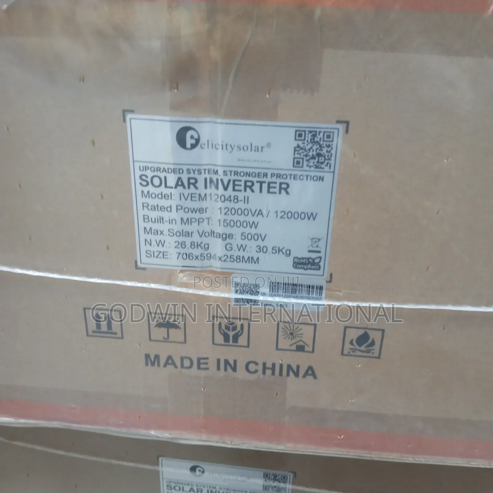 Felicity Hybrid Inverter 48v 12kva