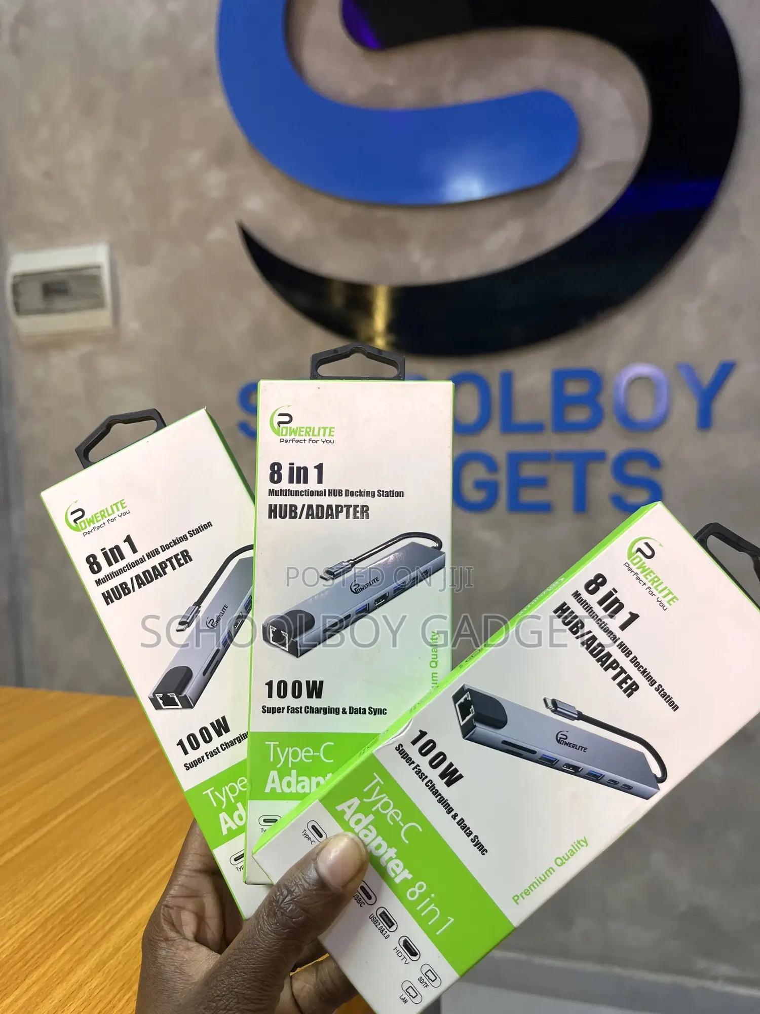 8 in 1 Adapter 100w