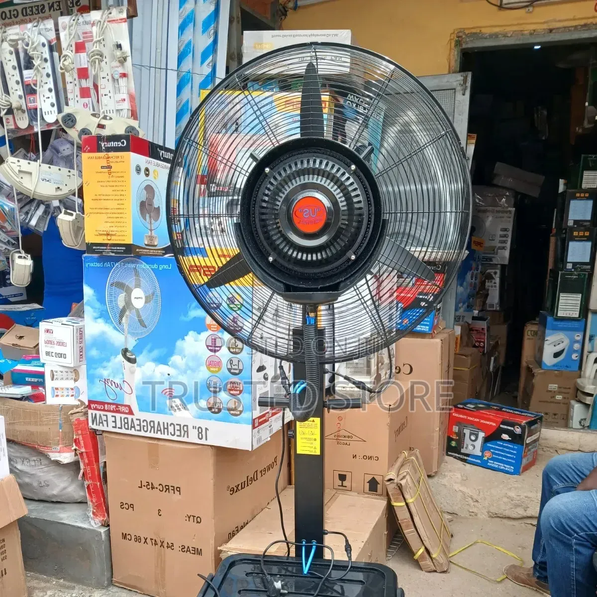 Us Industrial 26" Mist Fan With Sumo