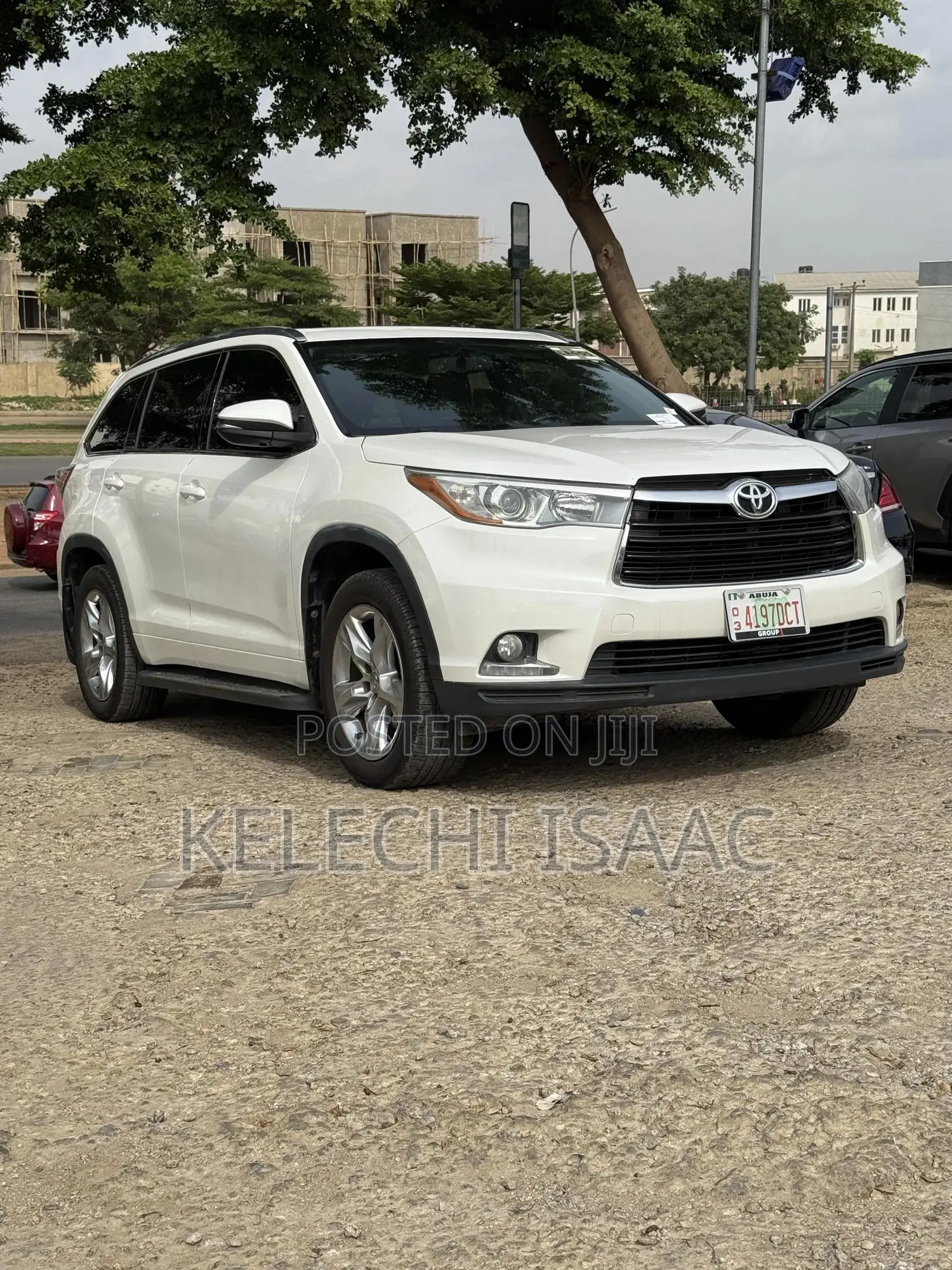 Toyota Highlander Limited 4dr SUV AWD (3.5L 6cyl 6A) 2015 White