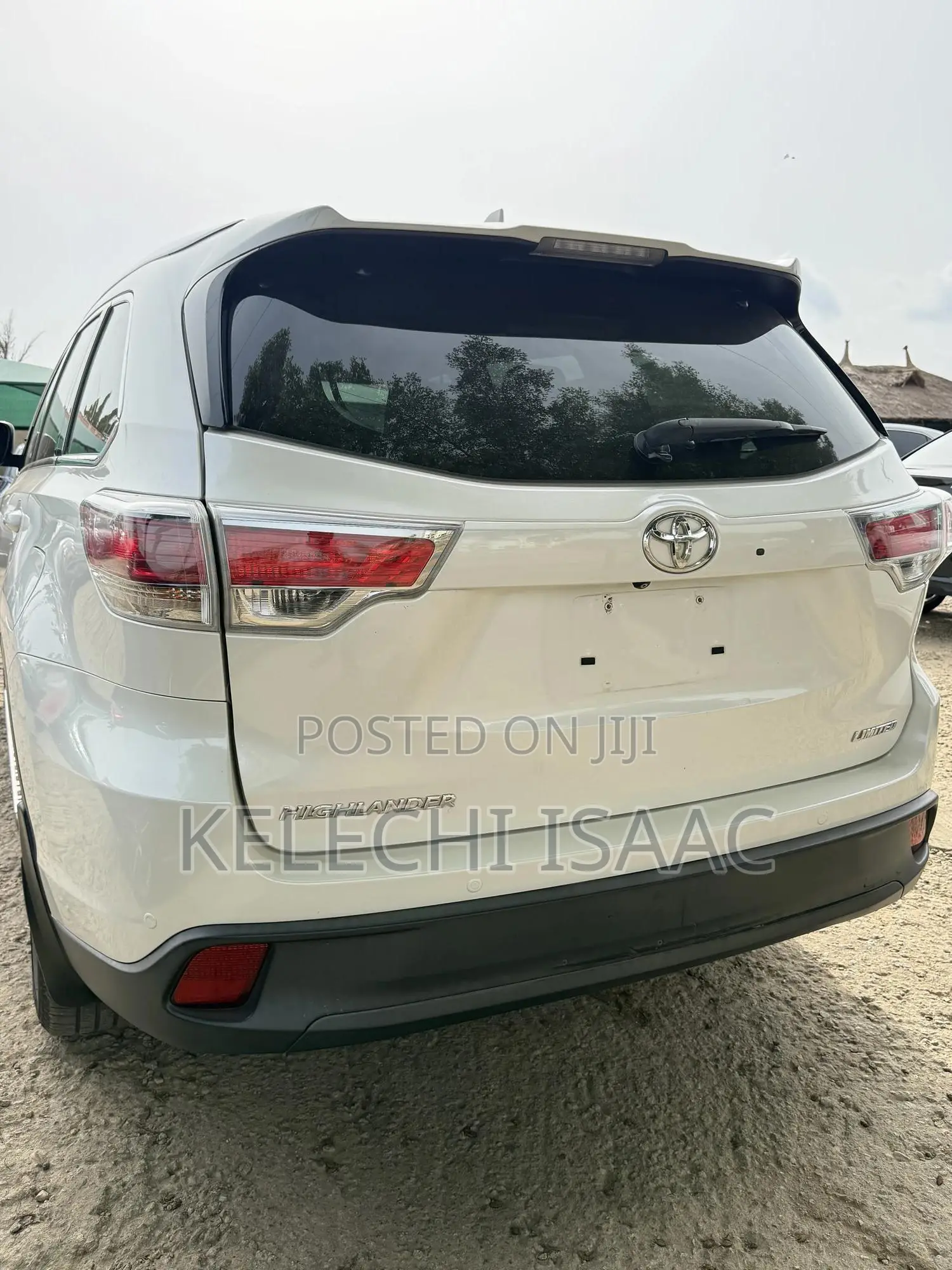 Toyota Highlander Limited 4dr SUV AWD (3.5L 6cyl 6A) 2015 White