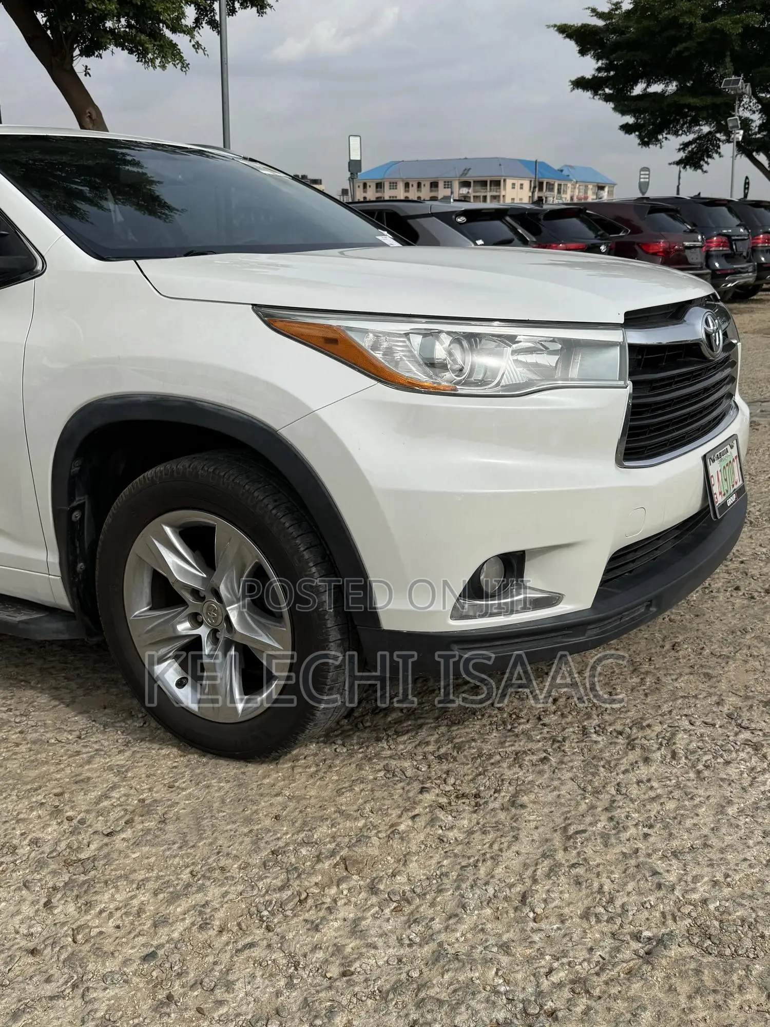 Toyota Highlander Limited 4dr SUV AWD (3.5L 6cyl 6A) 2015 White