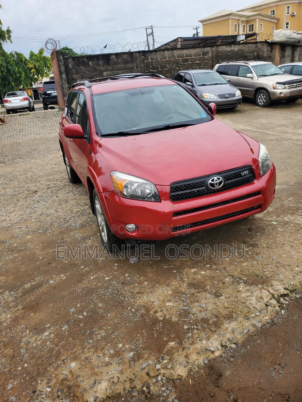 Toyota RAV4 2006 Red