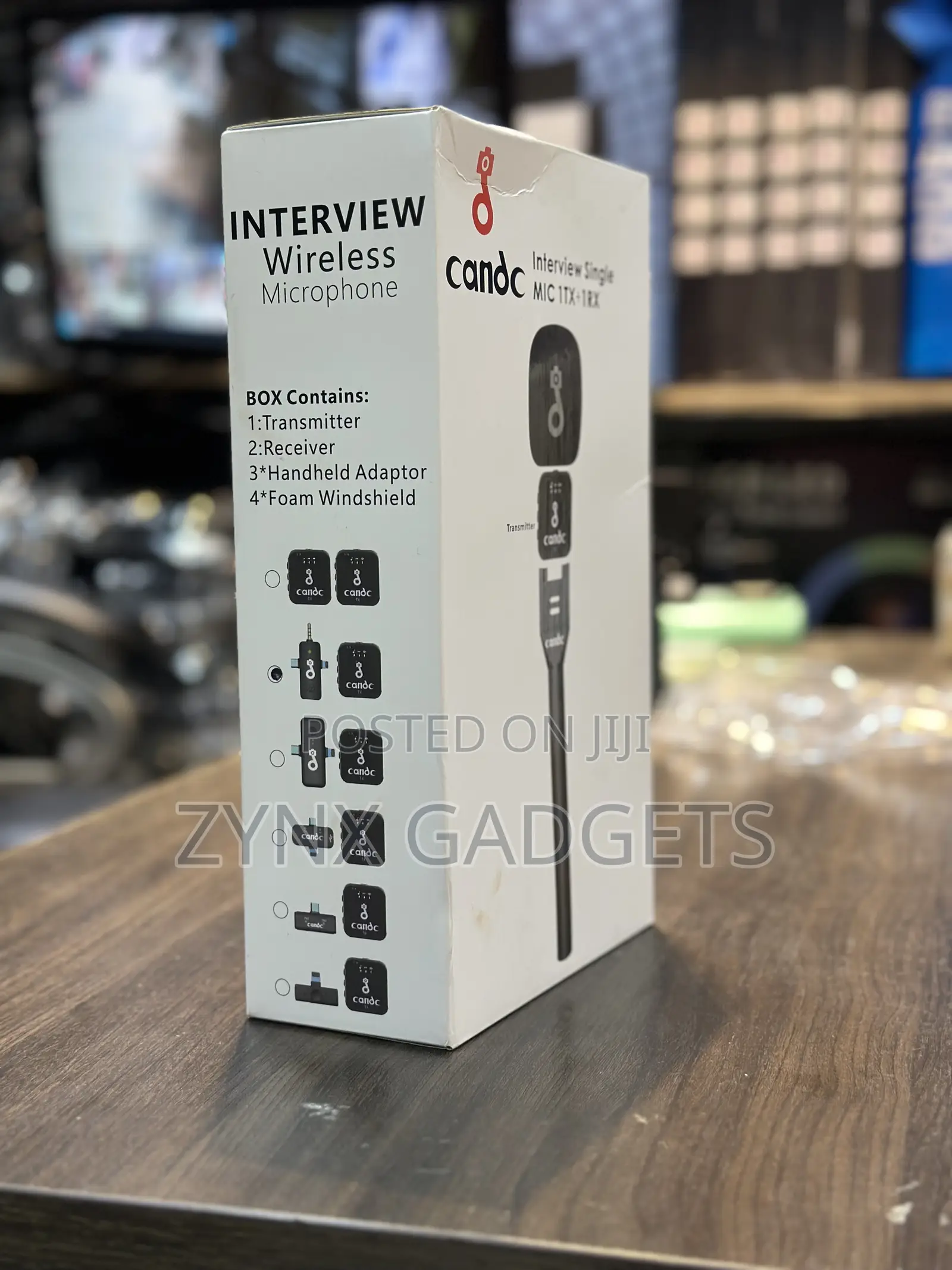 Candc Wireless Single Interview Mic System 2tx + 1rx Kit