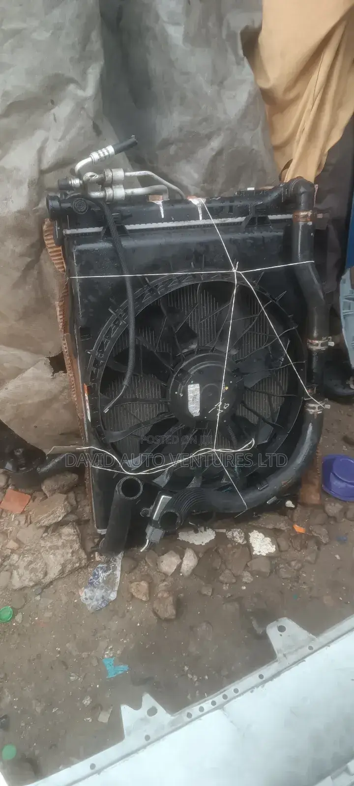 Kia Optima 2018 Model Complete Radiator Fan and Condenser