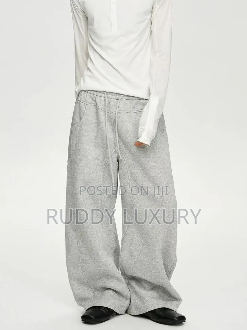 Relaxed Fit Drawstring Trousers