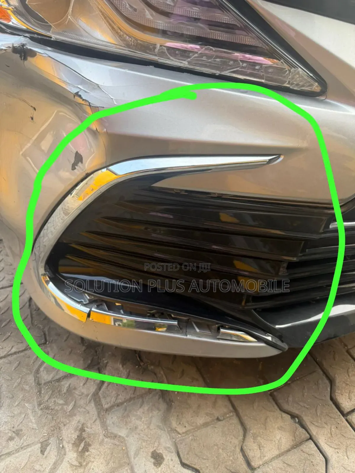 Front Bumper Chrome 2021 Camry