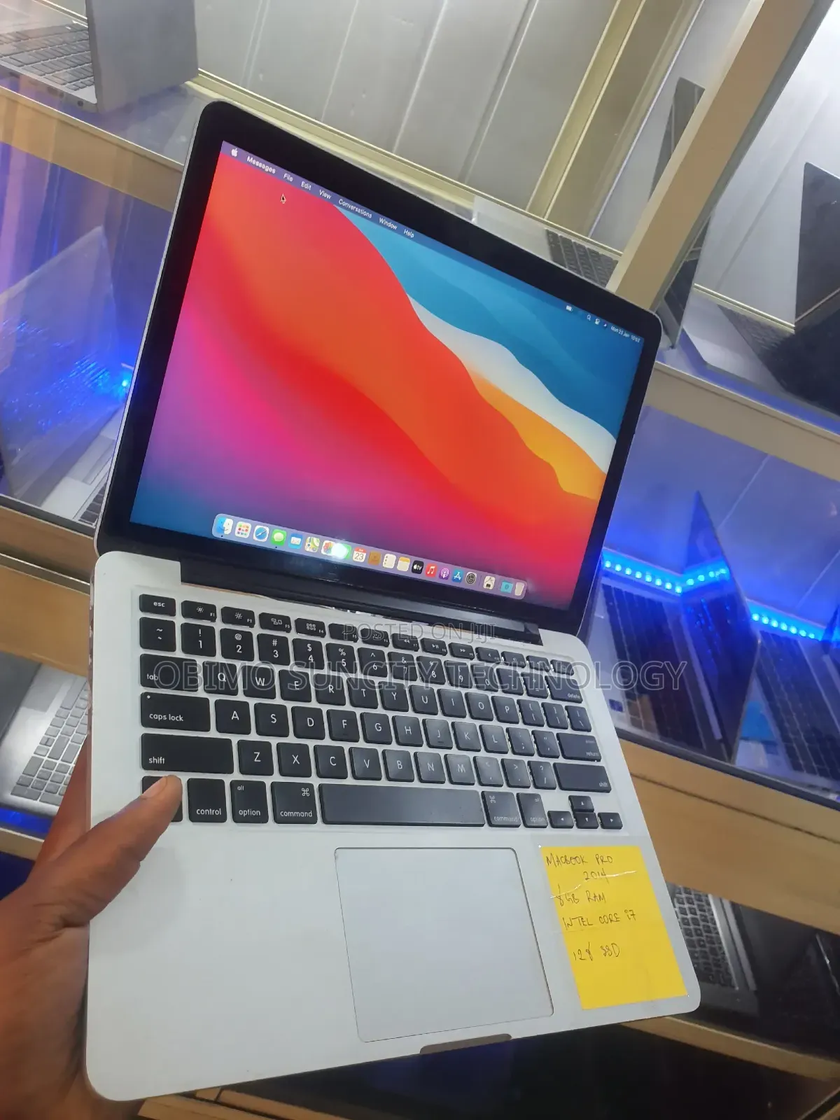 Laptop Apple MacBook Pro 2014 8GB Intel Core i7 SSD 128GB