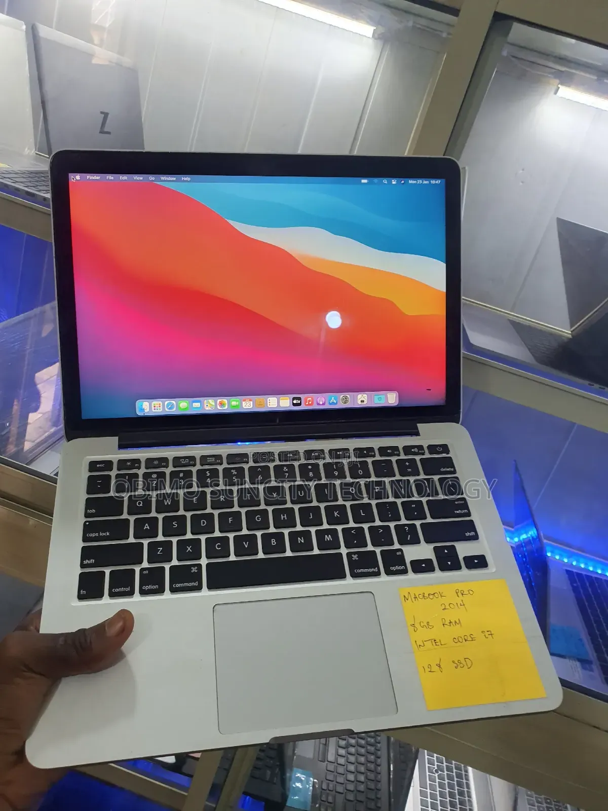 Laptop Apple MacBook Pro 2014 8GB Intel Core i7 SSD 128GB