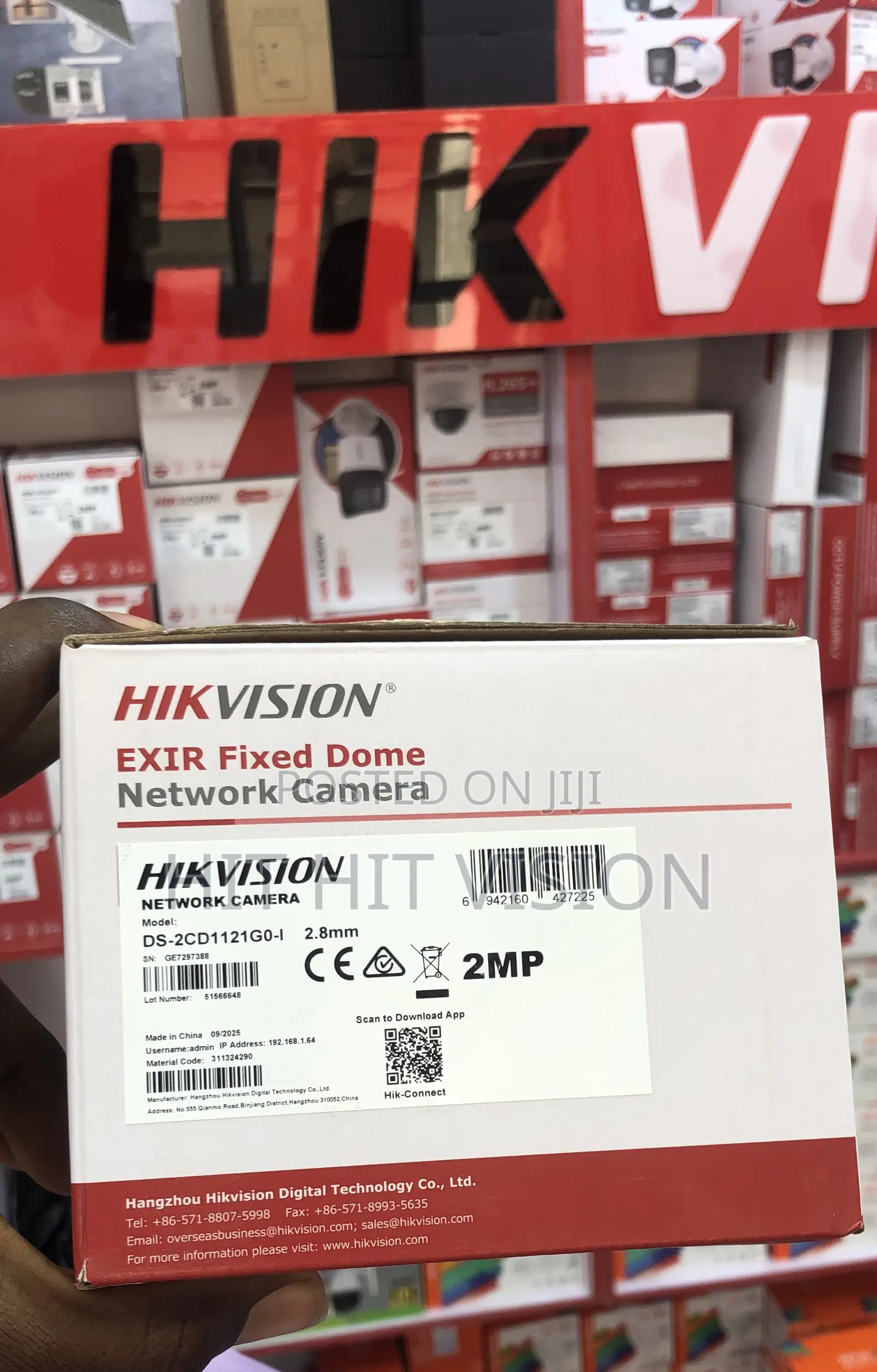 Hikvision Ip 2mp Indoor Camera