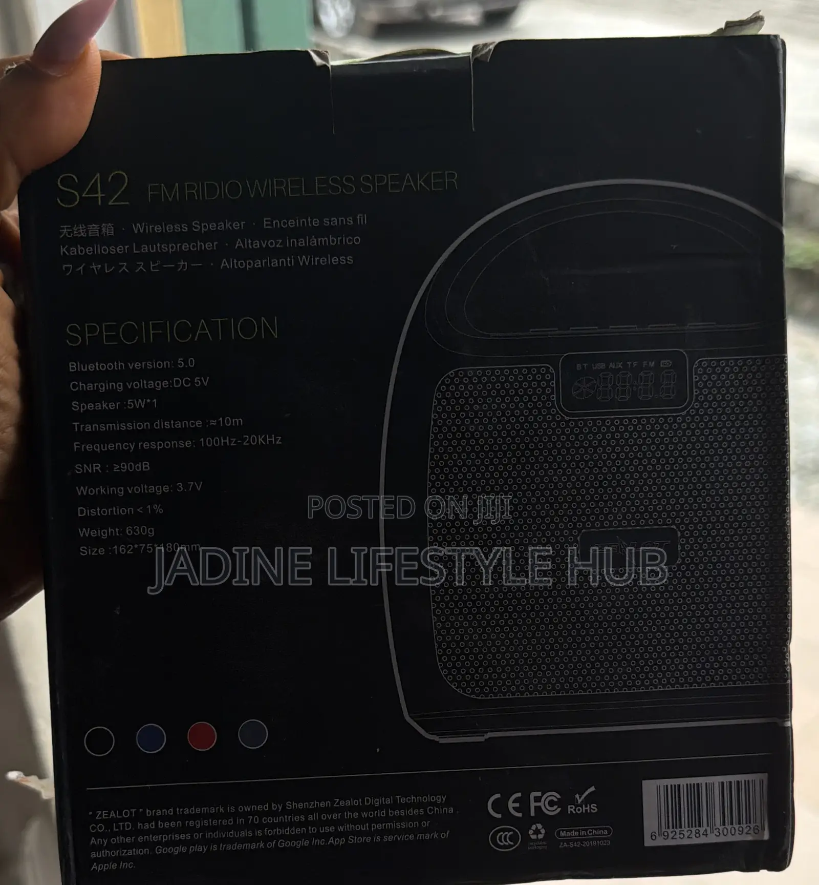 Fm Radio Wireless Speaker