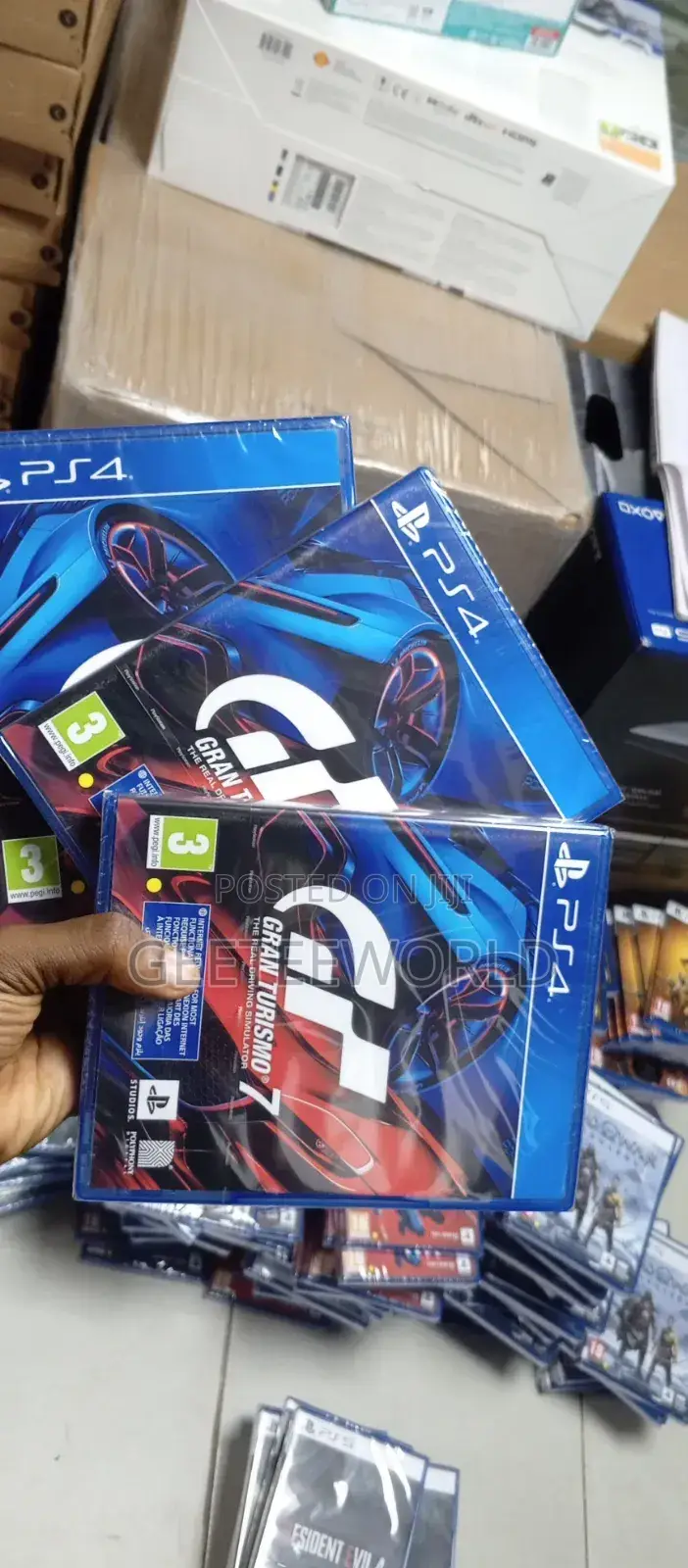 Gran Turismo 7 Ps4 Game Disc