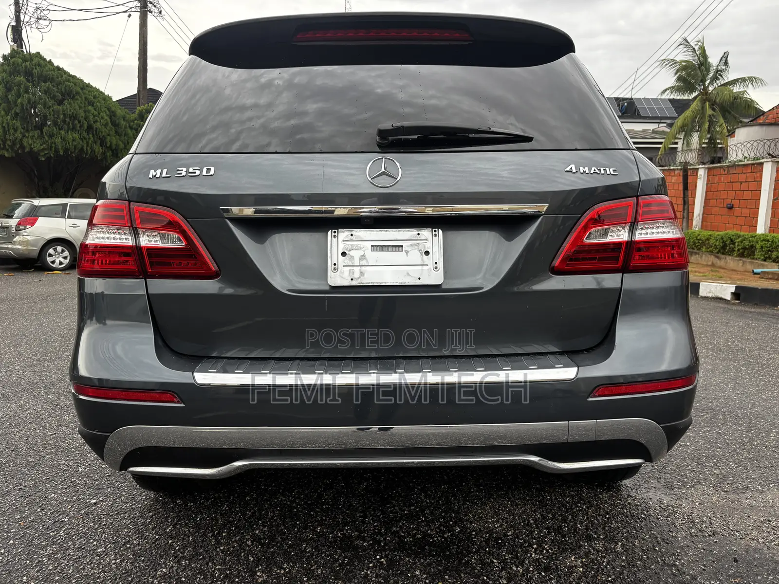 Mercedes-Benz M Class ML 350 4Matic 2012 Gray