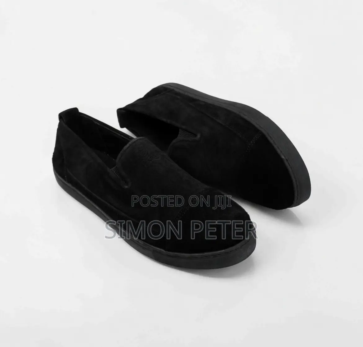 Black Two -Tone Men’S Slip on Shoe