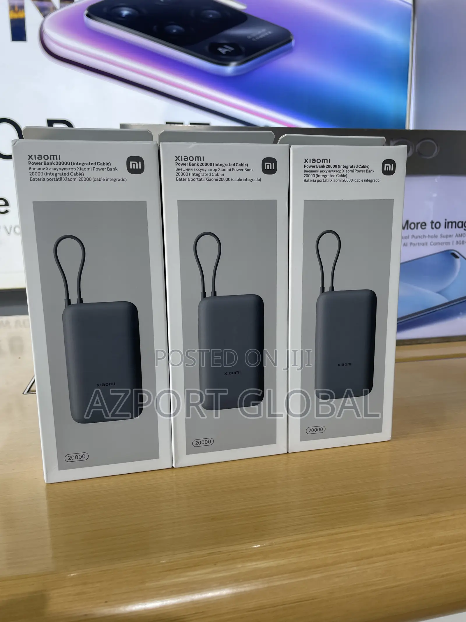 Xiaomi 20000mah 22.5w Power Bank(Integrated Cable)