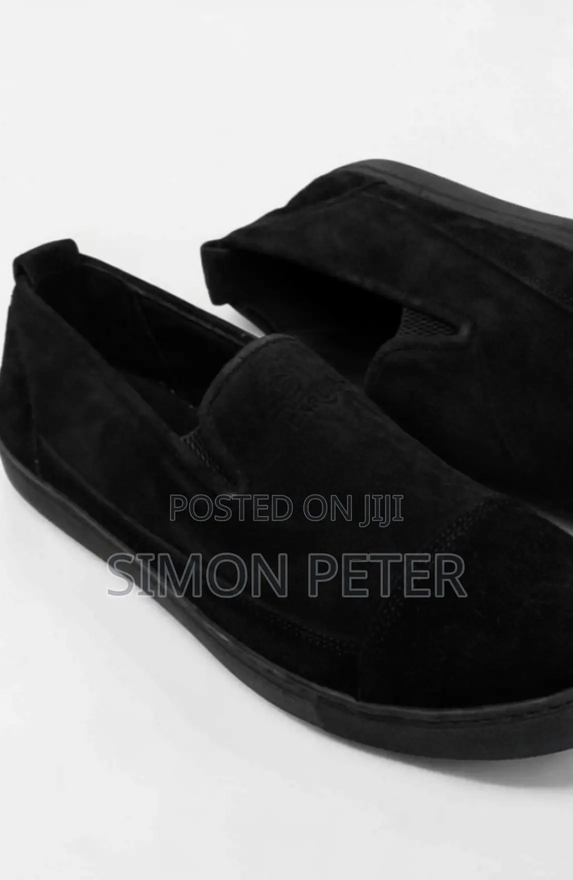 Black Two -Tone Men’S Slip on Shoe