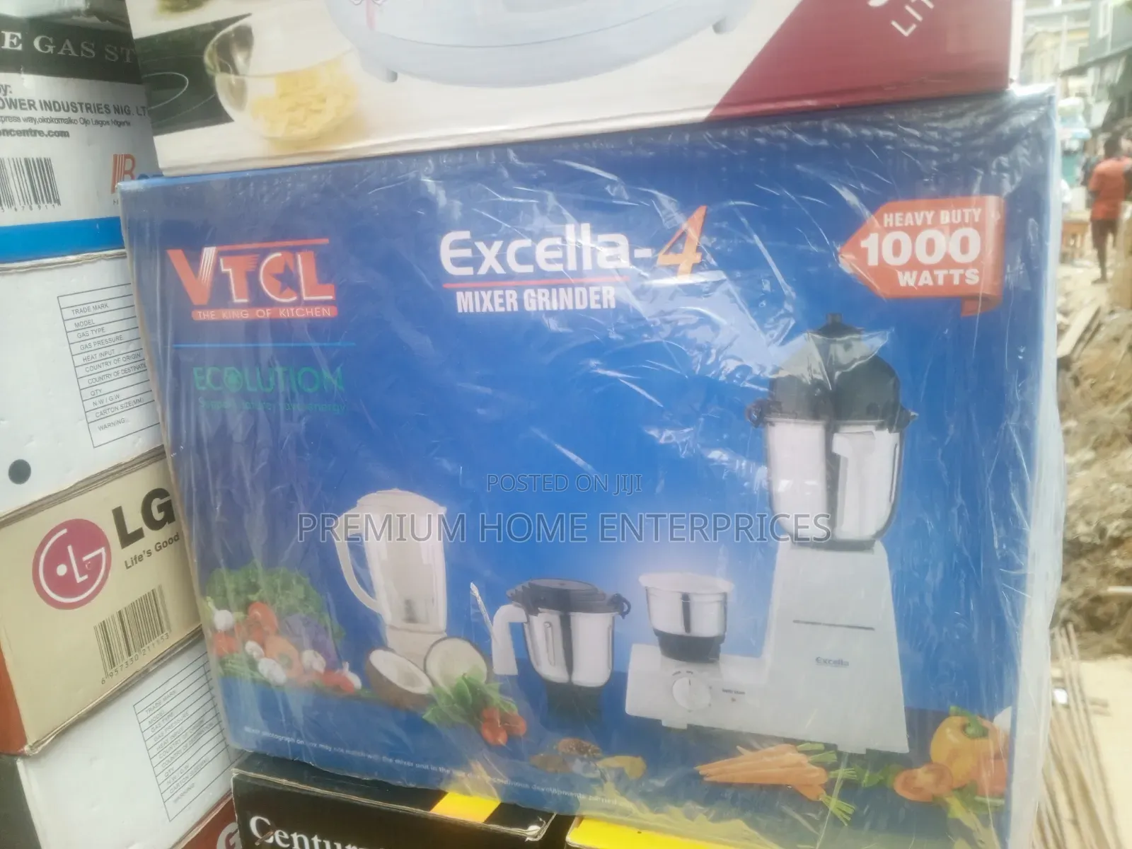 VTCL Solitaire Mixer Grinder Juicer- Heavy Duty 1000watts