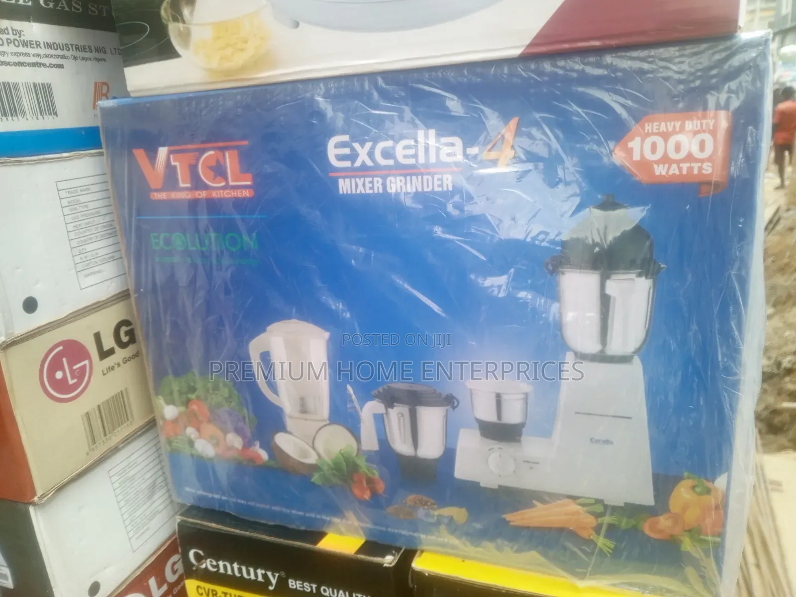 VTCL Solitaire Mixer Grinder Juicer- Heavy Duty 1000watts