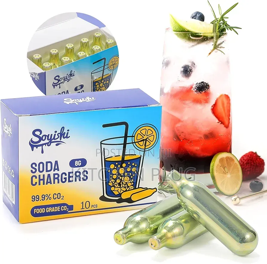 Co2 8g Soda Cartridges for Soda Maker 『 Seltzer Water Cartridges 』