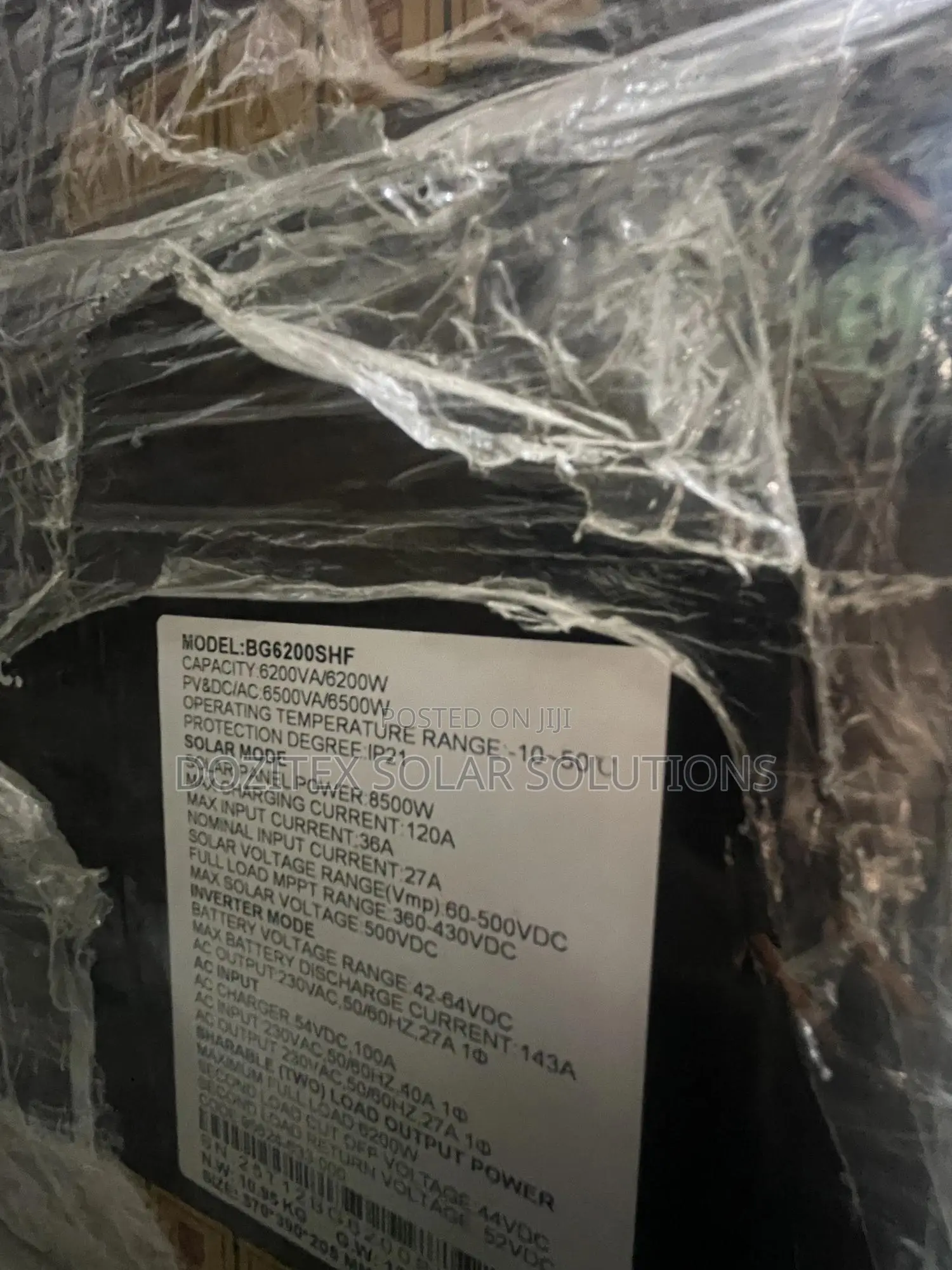 6kva/48v Bluegate Off-Grid Hybrid Inverter