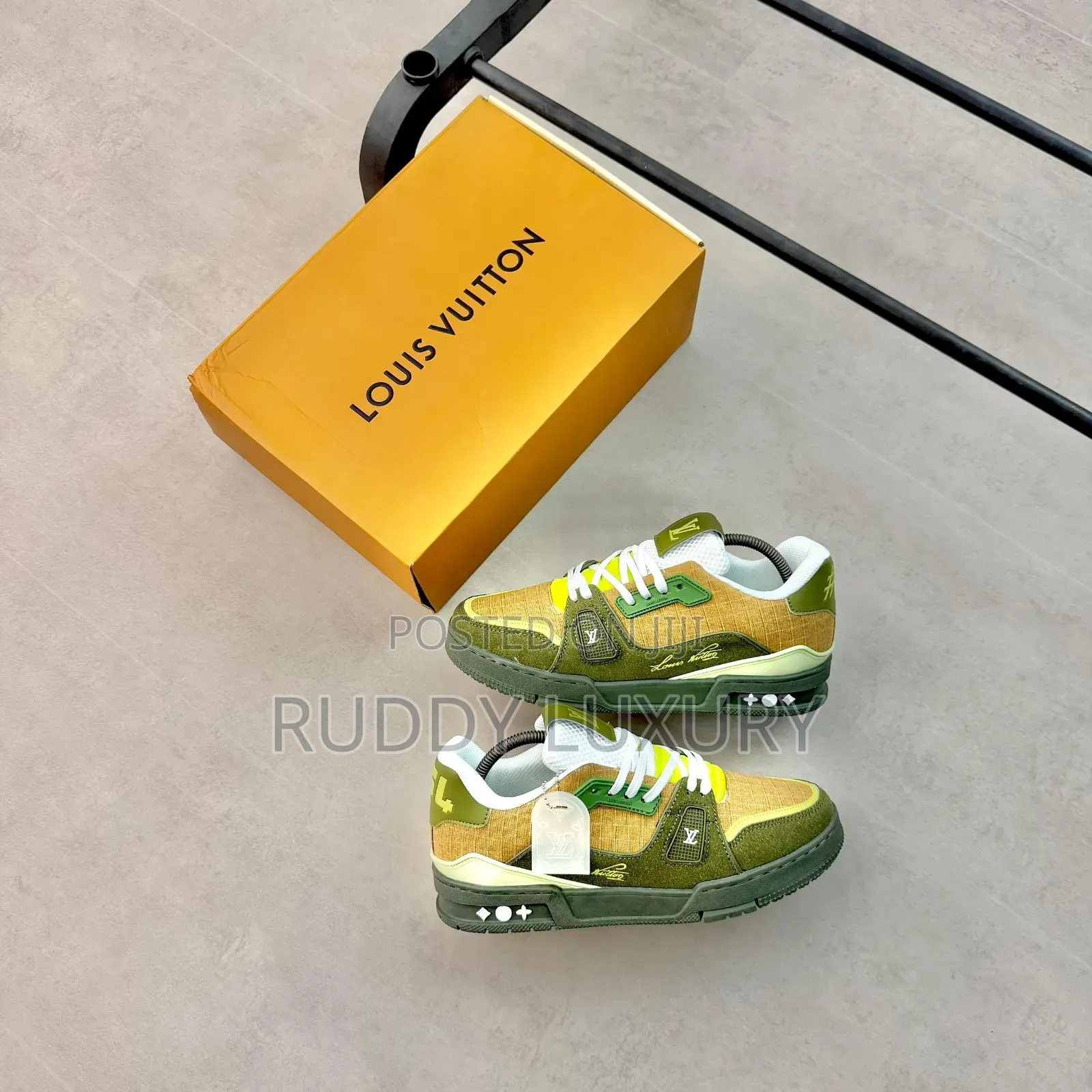 Luxury Camouflage Trainer Sneakers
