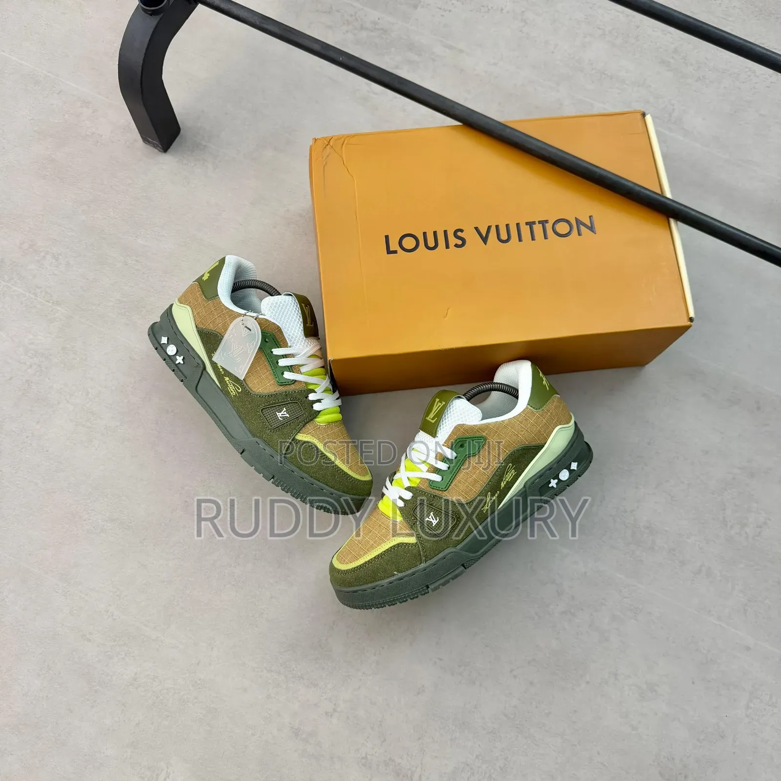 Luxury Camouflage Trainer Sneakers