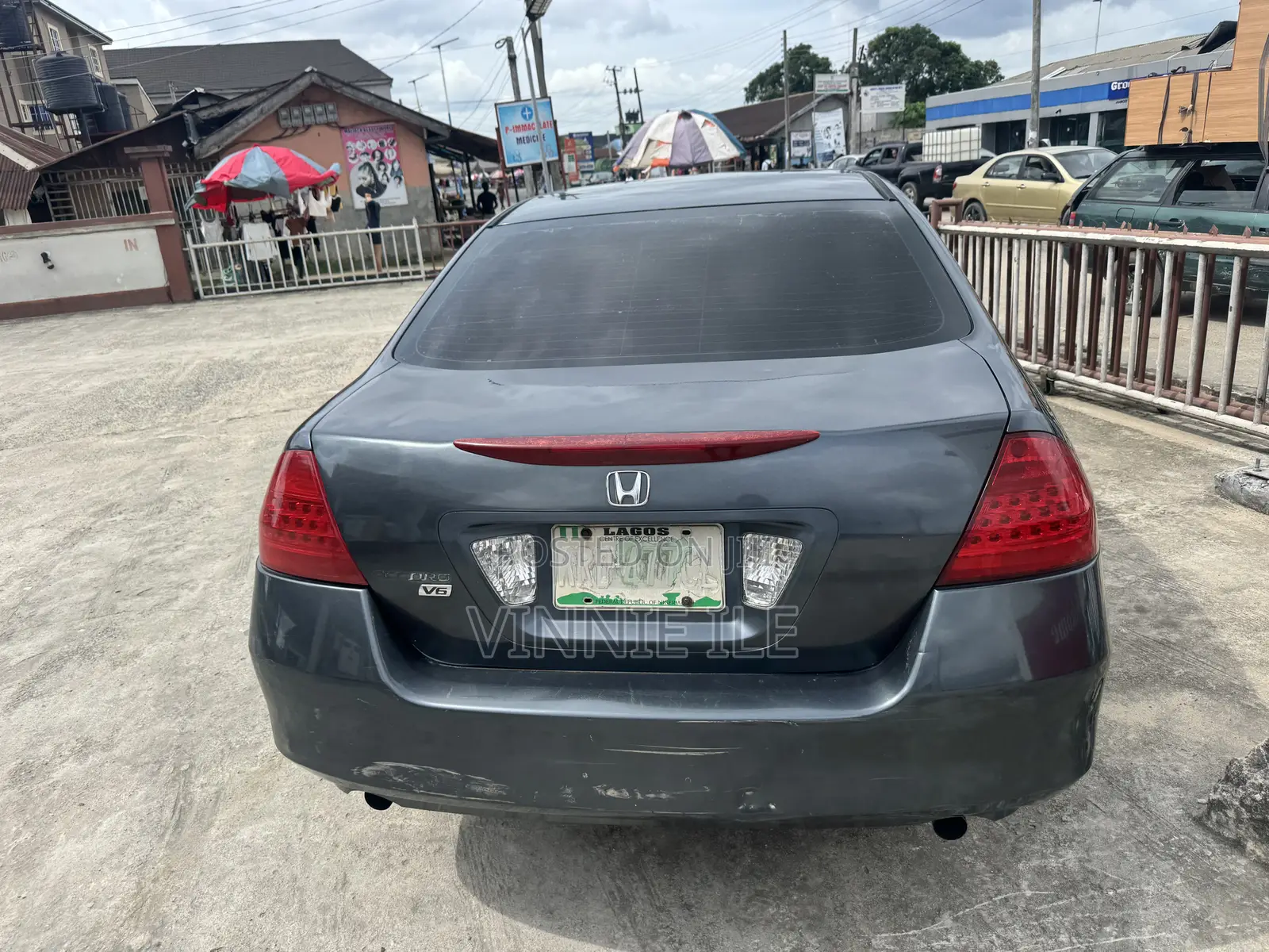 Honda Accord 2.4 2007 Gray