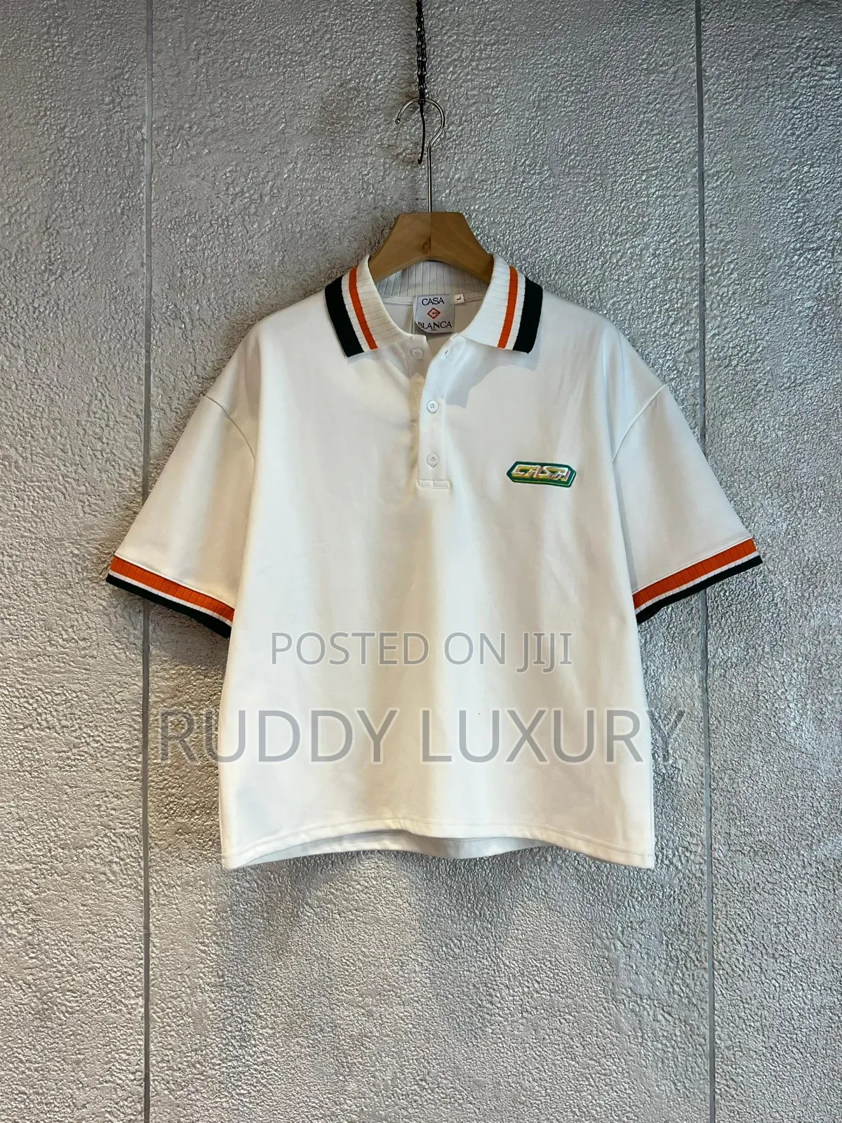 Designer Contrast Collar Polo