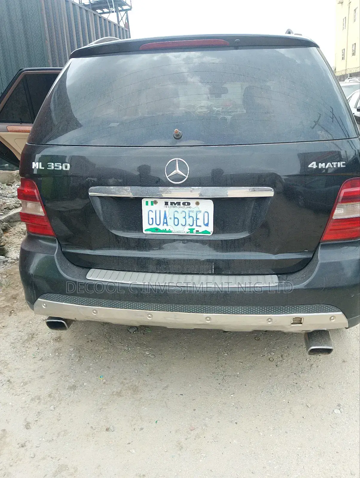 Mercedes-Benz M Class ML 350 4Matic 2008 Black