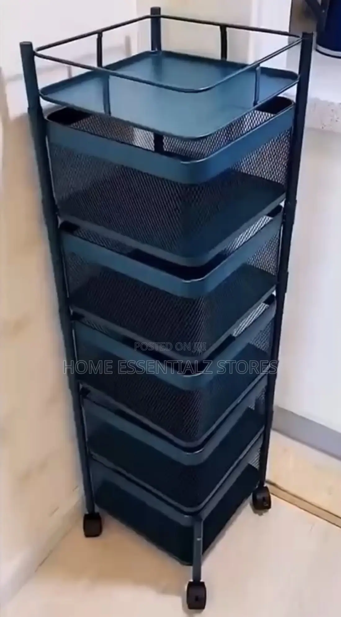 Fruits Storage Trolley - Fruits Basket Organizer