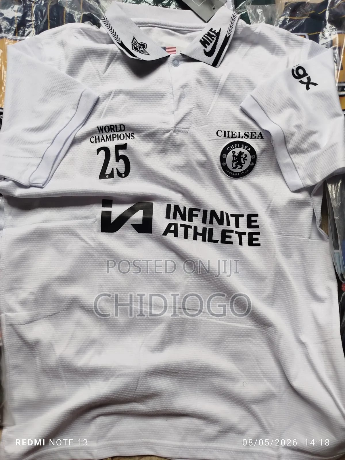 Chelsea White Jersey